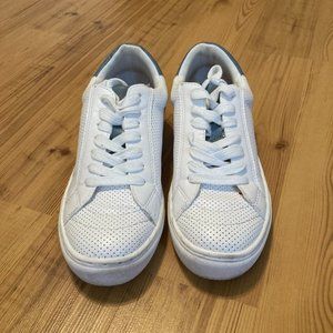 Universal Thread White & Blue Sneakers